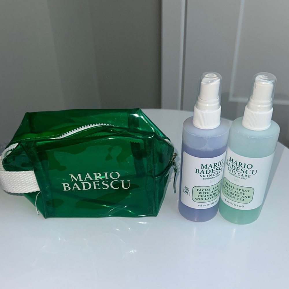 Mario Badescu Skincare Set with Green Bag